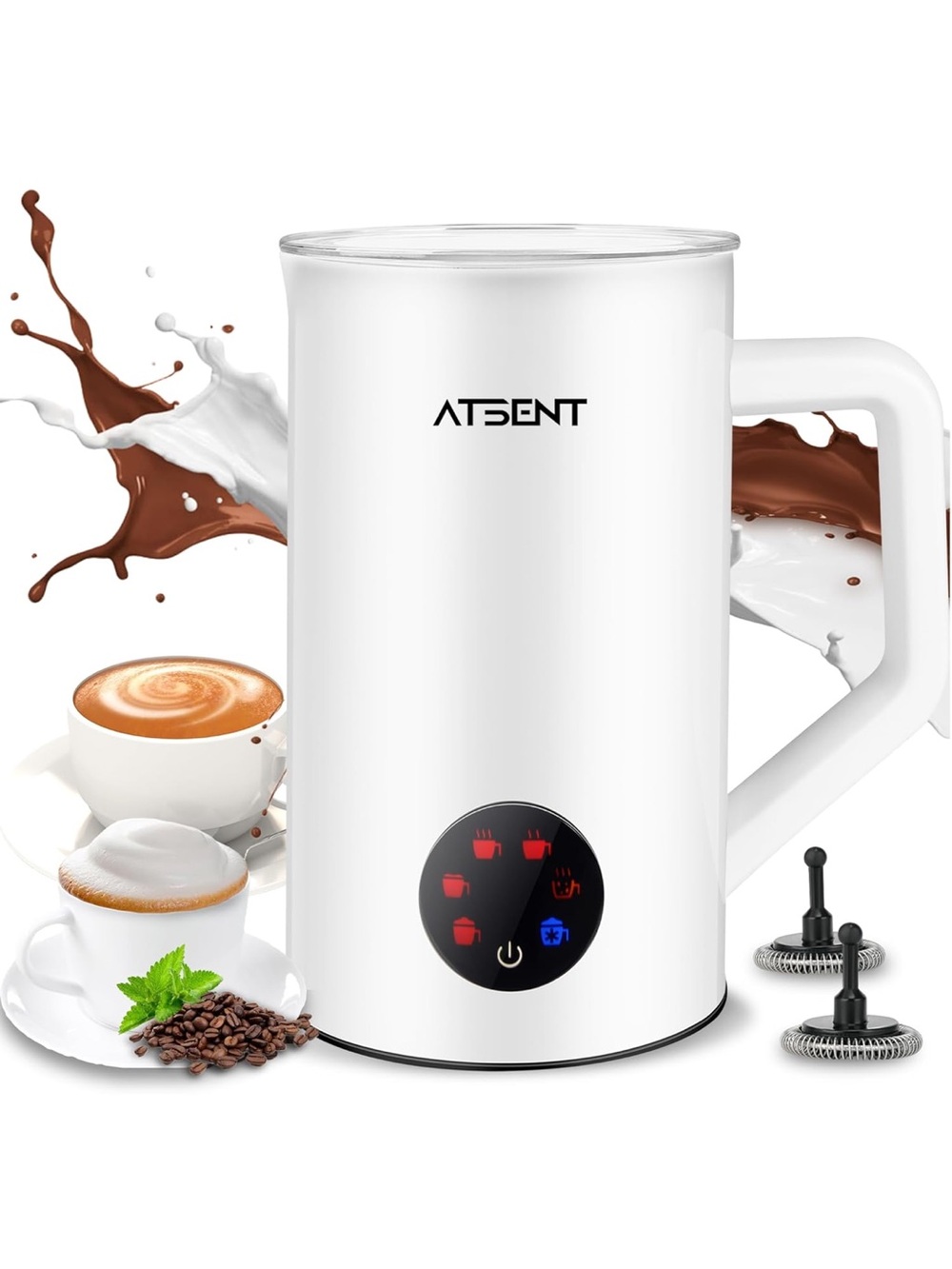 Brand new Electric Milk Frother and steamer - White